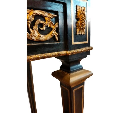 Scrittoio stile Luigi XVI con vetrina