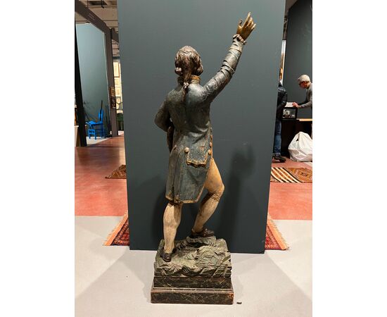 Scultura lignea di Rouget