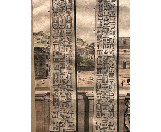 Blaeu, incisione obeliscus Flaminius