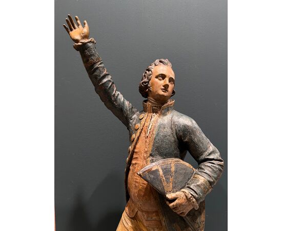 Scultura lignea di Rouget