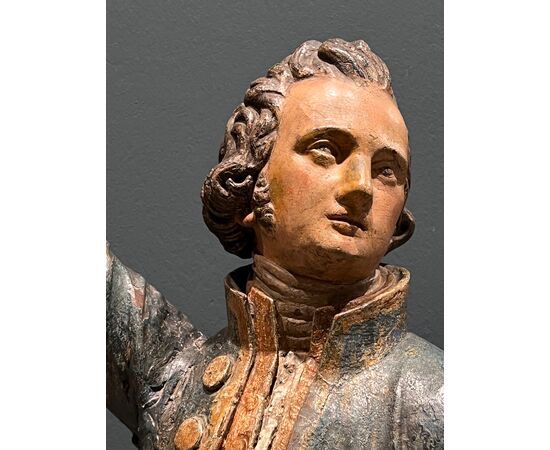 Scultura lignea di Rouget