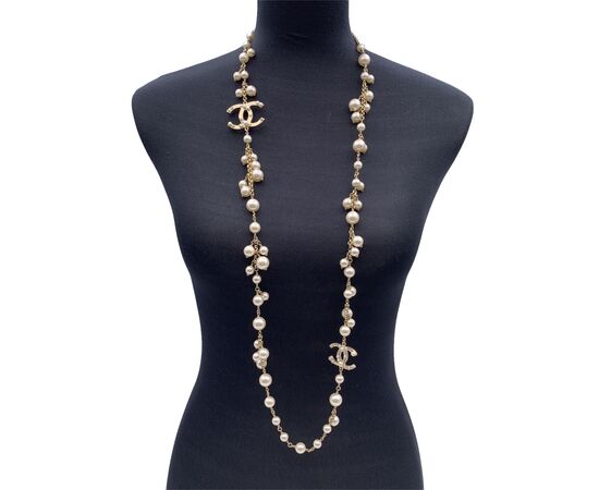 CHANEL Collana in Metallo Col. Oro CC