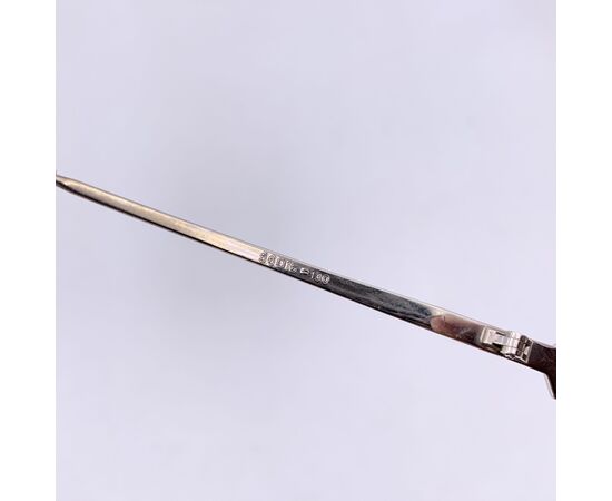 VALENTINO GARAVANI Occhiali da Sole Vintage in Metallo Col. Argento