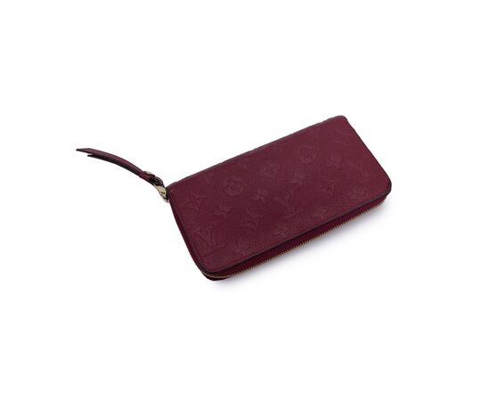 LOUIS VUITTON Portafoglio in Pelle Col. Viola Zippy M