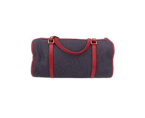 YVES SAINT LAURENT Borsa a Mano in Tela Col. Grigio M