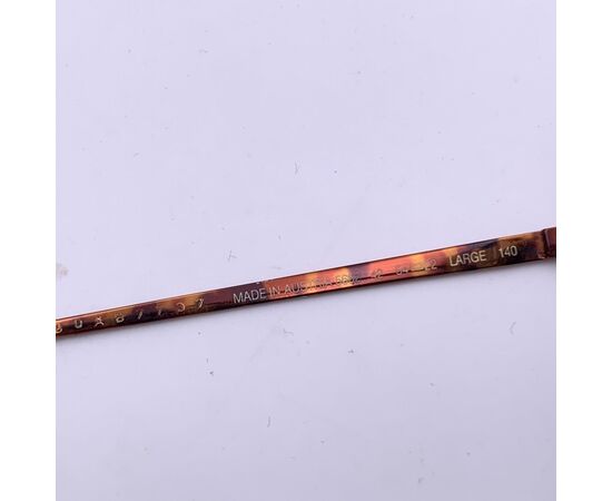 Occhiali da Sole Vintage in Metallo Col. Marrone