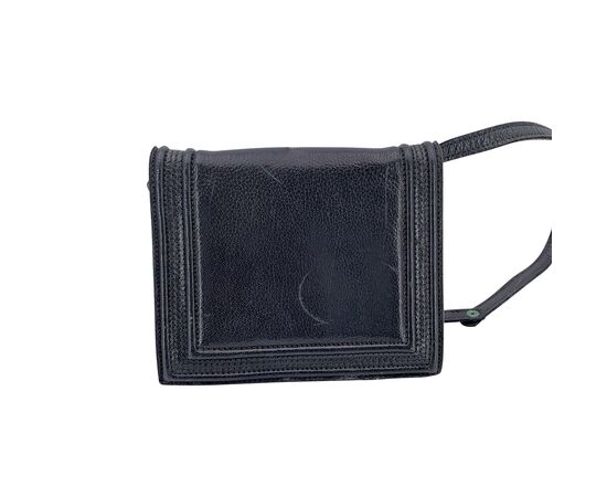 YVES SAINT LAURENT Borsa a Tracolla Vintage in Pelle Col. Nero S