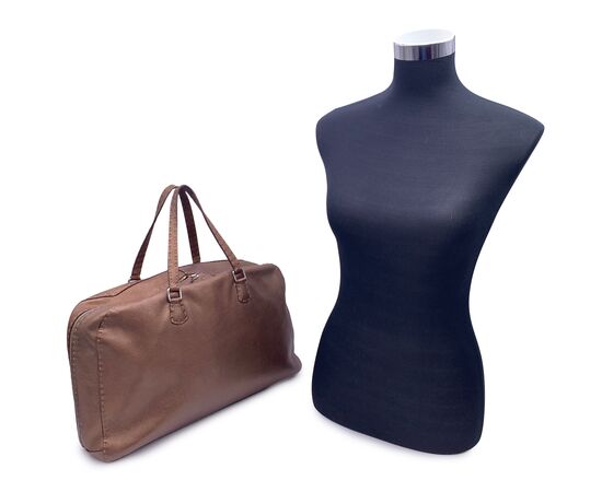 FENDI Borsa a Mano in Pelle Col. Marrone L