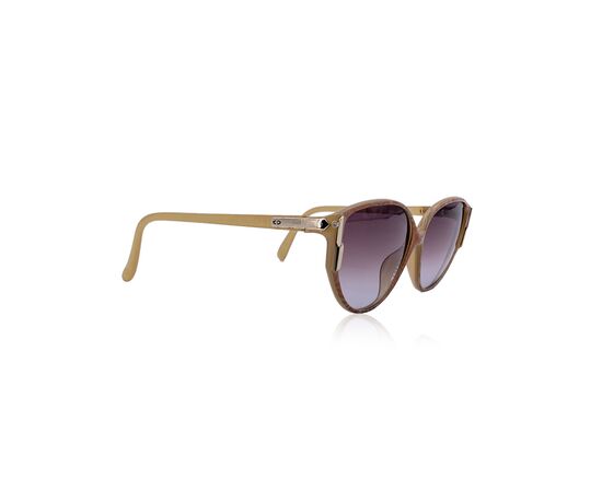DIOR Occhiali da Sole Vintage in Acetato Col. Beige