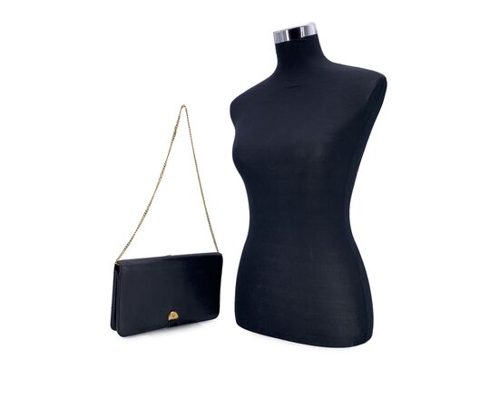 DIOR Borsa a Tracolla Vintage in Pelle Col. Blu S