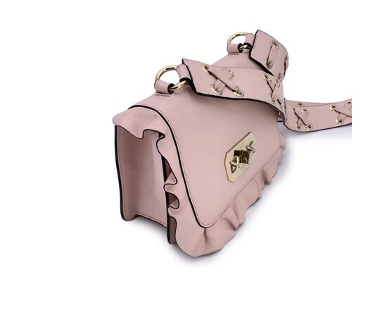 RED VALENTINO GARAVANI Borsa a Tracolla in Pelle Col. Rosa S