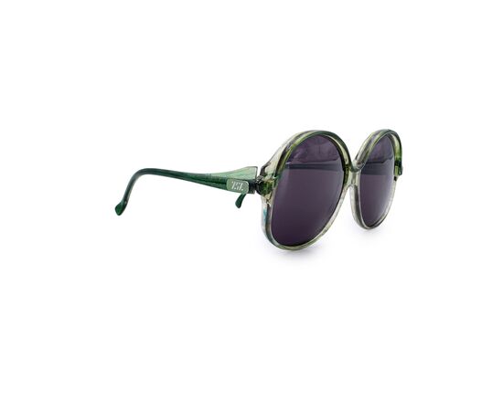 YVES SAINT LAURENT Occhiali da Sole Vintage in Acetato Col. Verde