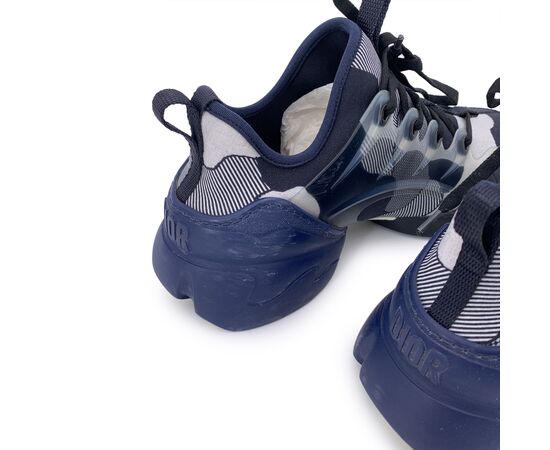 DIOR Scarpe da Ginnastica in Tela Col. Blu 38