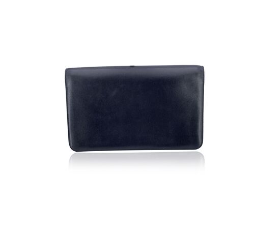 DIOR Borsa a Tracolla Vintage in Pelle Col. Blu S