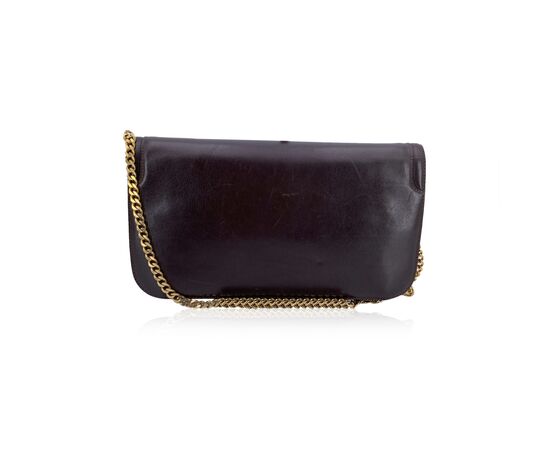 GUCCI Borsa a Tracolla Vintage in Pelle Col. Marrone S