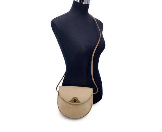 DIOR Borsa a Tracolla Vintage in Pelle Col. Beige S