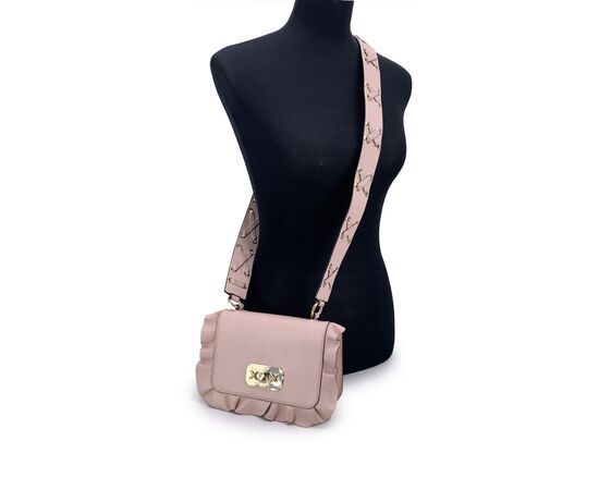 RED VALENTINO GARAVANI Borsa a Tracolla in Pelle Col. Rosa S