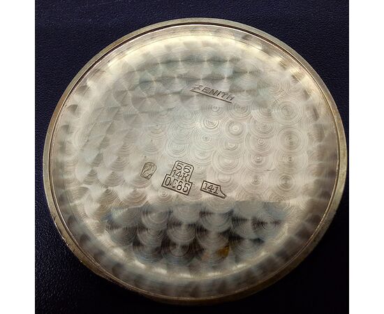 Zenith 14k gold watch, caliber 106, year 1949