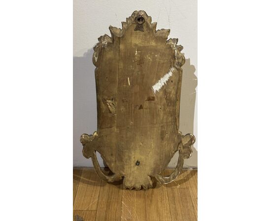 PAIR OF GILDED SCONCE CARLO X FIRST HALF 19TH CENTURY