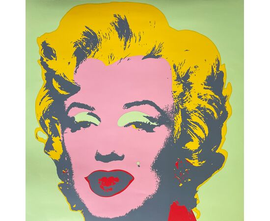 "Marilyn" Andy Warhol - Published by Sunday B. Morning