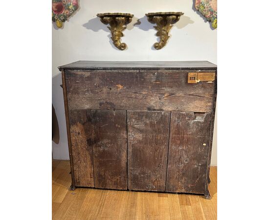 CREDENZA RINASCIMENTALE INTARSIATA INIZIO XVI SECOLO