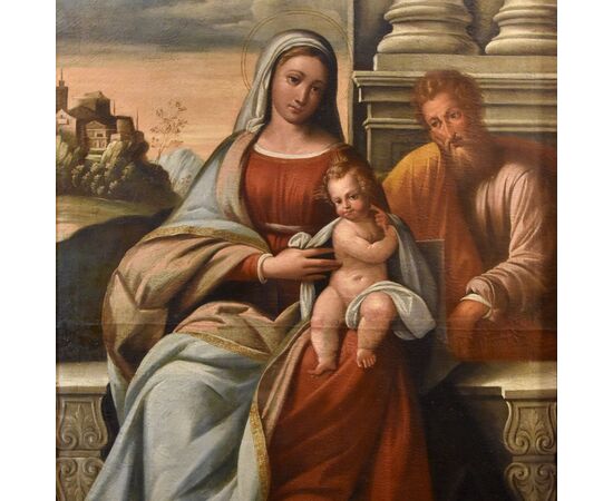 Madonna con Bambino e San Giuseppe, Benvenuto Tisi il Garofalo (1476 - 1559)