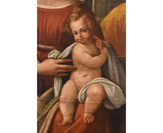 Madonna con Bambino e San Giuseppe, Benvenuto Tisi il Garofalo (1476 - 1559)