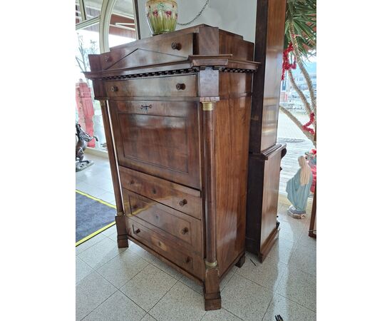 Empire Biedermeier Secretaire H165 125x60
