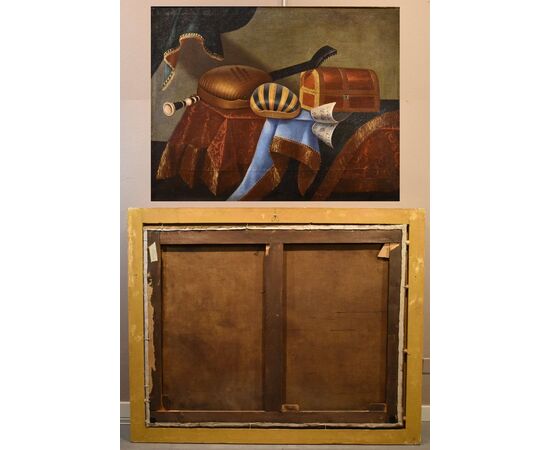 Natura morta con strumenti musicali, Bonaventura Bettera (Bergamo, 1663 – c. 1718)