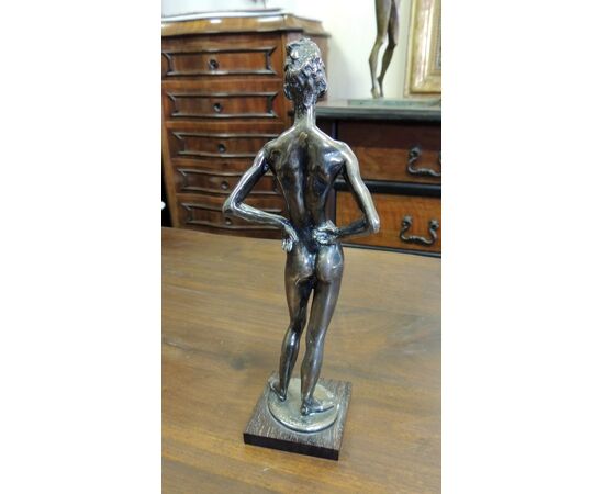 800 silver statue of Messina h 25 cm     