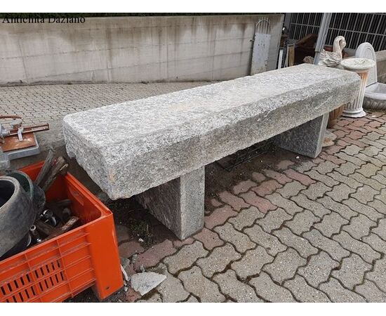 Stone bench     