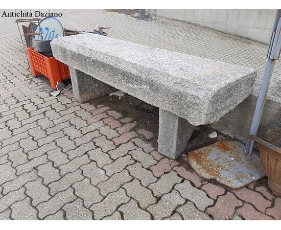 Stone bench     