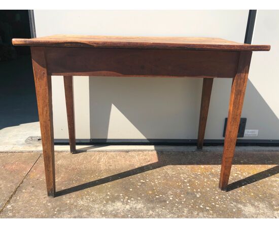 Solid walnut coffee table.     