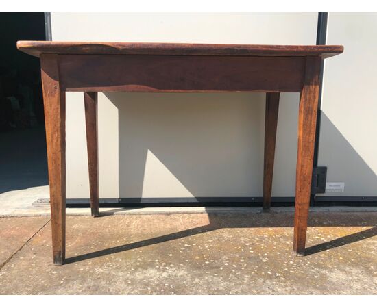 Solid walnut coffee table.     