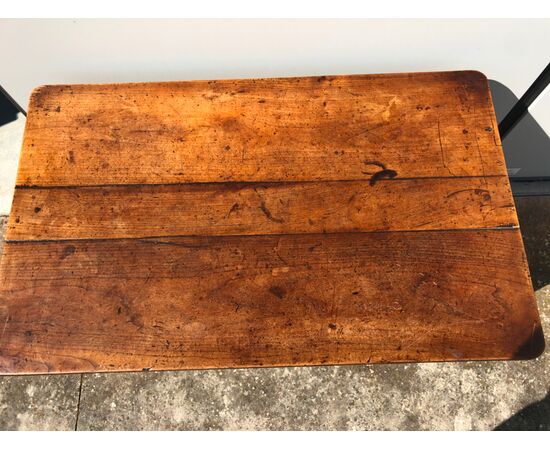 Solid walnut coffee table.     