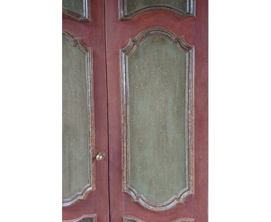 Venetian door painted in tempera early XVIII century     