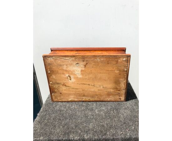 Directory period walnut wood box.     
