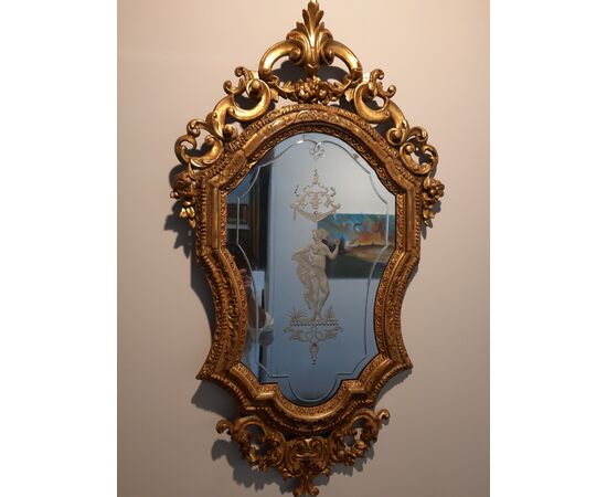 Venetian mirror from the mid-18th century     