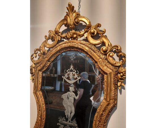 Venetian mirror from the mid-18th century     