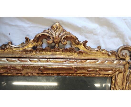 Small and rare 18th century Venetian mirror     