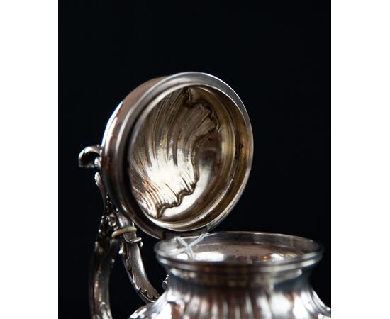 Silver teapot     