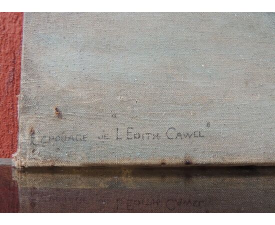 dipinto su tela ECHOUAGE DE L.EDITH CAWEL