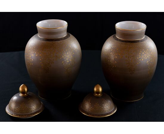 Pair of Furstenberg vases     
