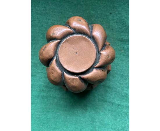 Copper pudding mold from Trottier brand, Paris.     