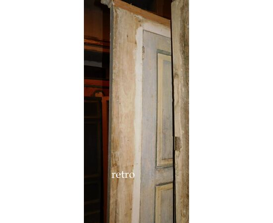  ptl530 - porta laccata, completa di telaio, cm l 145,5 x h 225 
