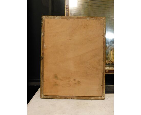 specc288 - gilded mirror, 19th century, measuring cm l 54 xh 70     