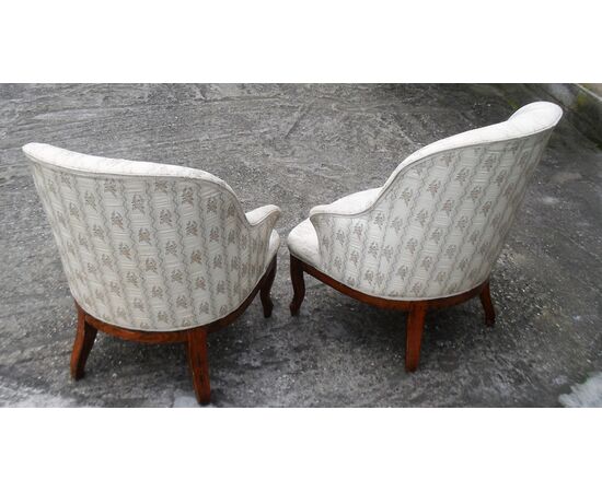 pair of armchairs     