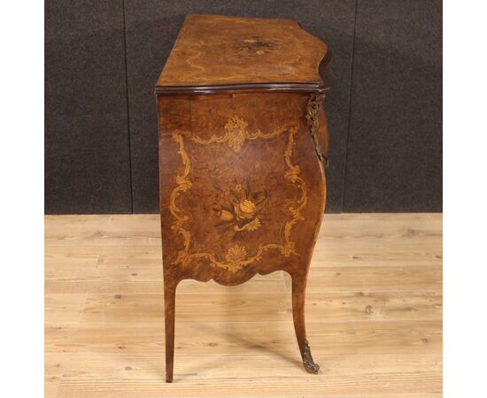 Inlaid commode in Louis XV style