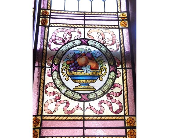 pan043 2 doors stained glass mis. 103 x 212 end 800 times