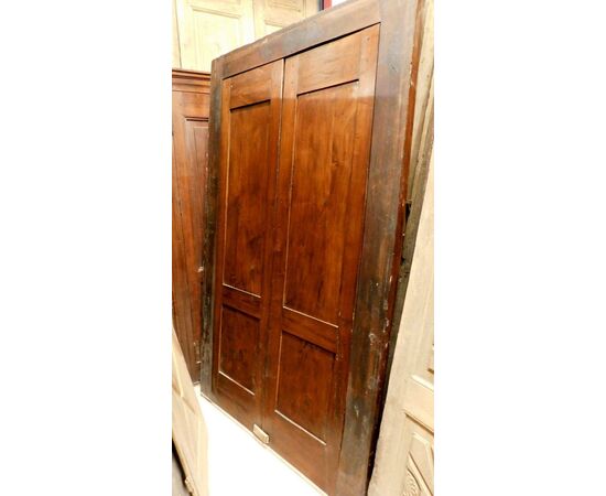 stip133 walnut door with doors to pull, mis. max 125 cm xh 212